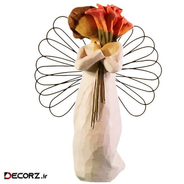 مجسمه امین کامپوزیت مدل فرشته آرزو های زیبا کد 122/1
