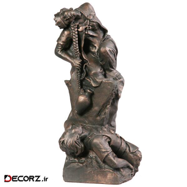 مجسمه تندیس و پیکره شهریار مدل تندیس بیژن و منیژه کد M510 مجسمه تندیس و پیکره شهریار مدل تندیس بیژن و منیژه کد M510