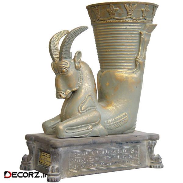 مجسمه تندیس و پیکره شهریار مدل ریتون بز کد MO1410 سایز بزرگ مجسمه تندیس و پیکره شهریار مدل ریتون بز کد MO1410 سایز بزرگ