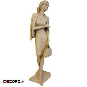 مجسمه لیلپار طرح دختر مدل DKH-7065 G