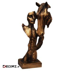 مجسمه لیلپار طرح رخ اسب مدل DKH-1017