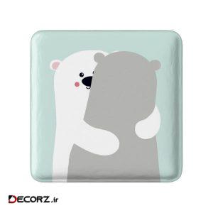 مگنت خندالو طرح خرس کد ۵۲۴۹