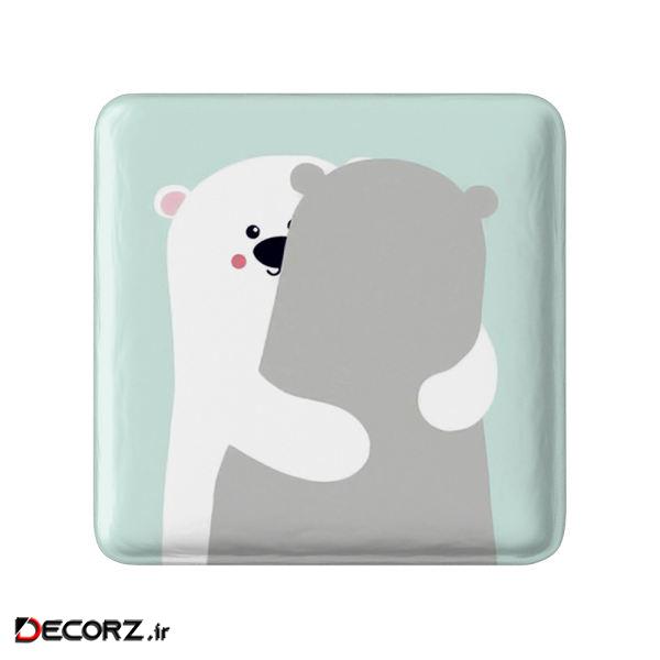 مگنت خندالو طرح خرس کد 5249