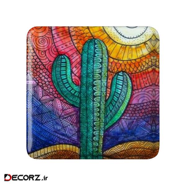   مگنت خندالو طرح کاکتوس کد 5272