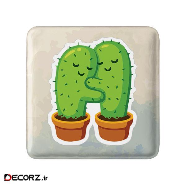   مگنت خندالو طرح کاکتوس کد 5276