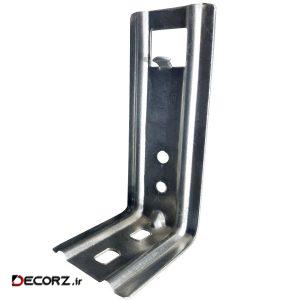 پایه نگهدارنده میله پرده باربد مدل zebra01 بسته ۲ عددی