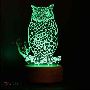 چراغ خواب ای پلاس دیزاین طرح بوف