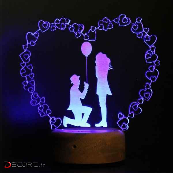 چراغ خواب ای پلاس دیزاین طرح سرآغاز عشق