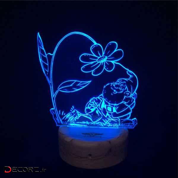 چراغ خواب ای پلاس دیزاین طرح سفیدبرفی