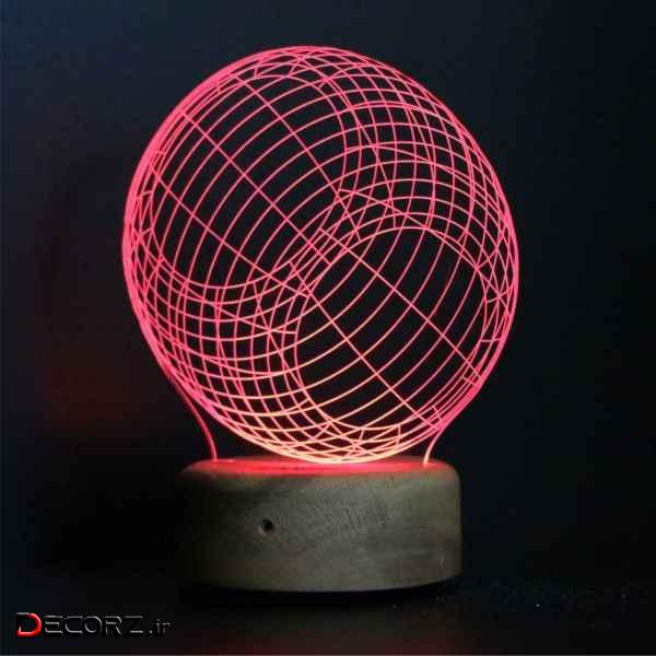 چراغ خواب ای پلاس دیزاین طرح شکل هندسی ۲