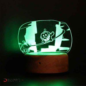 چراغ خواب ای پلاس دیزاین طرح قورباغه