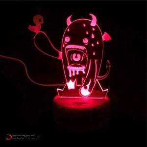 چراغ خواب ای پلاس دیزاین طرح هیولا