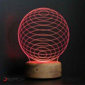 چراغ خواب ای پلاس دیزاین طرح کره