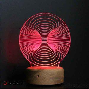 چراغ خواب ای پلاس دیزاین طرح گردباد