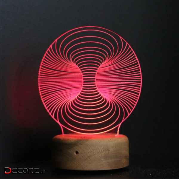 چراغ خواب ای پلاس دیزاین طرح گردباد