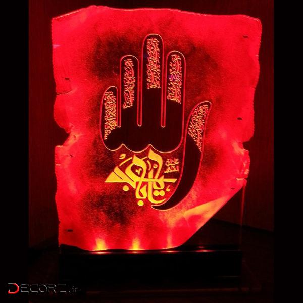 چراغ خواب سه بعدی طرح یا ابا عبدالله الحسین (ع)