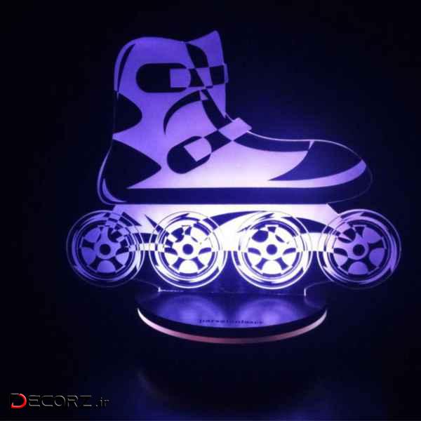 چراغ خواب پارسافن لیزر طرح اسکیت