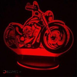 چراغ خواب پارسافن لیزر طرح موتورسیکلت هارلی دیویدسون