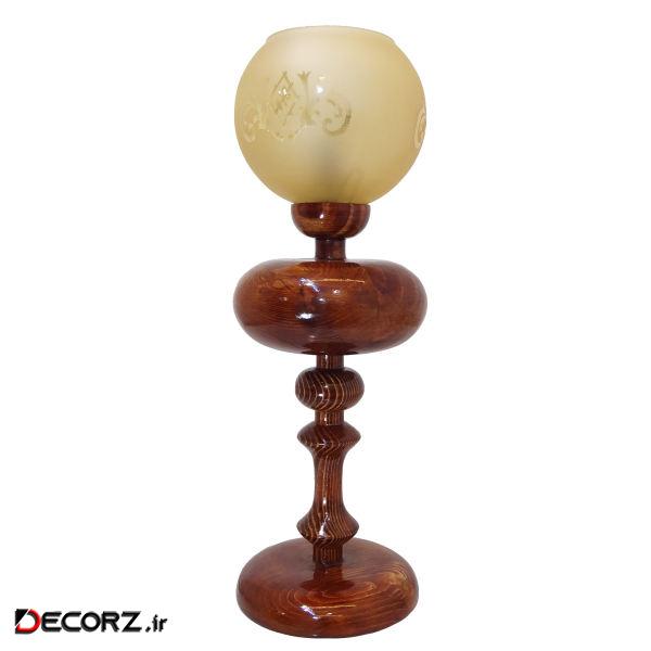 چراغ رومیزی رایکا طرح سنتی گردسوز  HA021-C