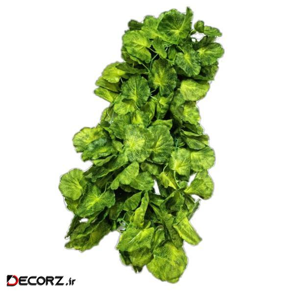 گل مصنوعی مدل ریسه برگ طرح شمعدانی