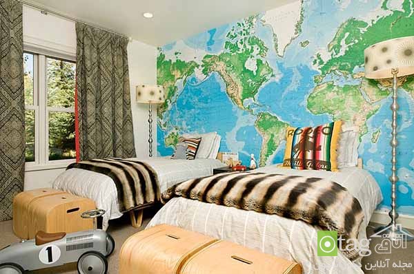 معرفی ایده هایی نو و شاد برای نقاشی و رنگ دیوار اتاق کودک
