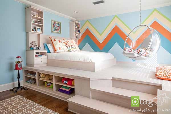 معرفی ایده هایی نو و شاد برای نقاشی و رنگ دیوار اتاق کودک