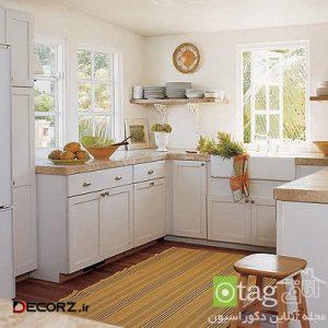 مدل فرش و قالی آشپزخانه در طرح و رنگ های امروزی و آنتیک
