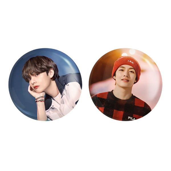 مگنت خندالو طرح تهیونگ وی گروه بی تی اس کد 42384239 مجموعه 2 عددی