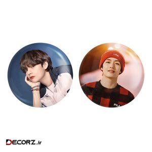 مگنت خندالو طرح تهیونگ وی گروه بی تی اس کد ۴۲۳۸۴۲۳۹ مجموعه ۲ عددی