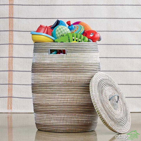 مدل سبد رخت چرک حصیری و پارچه ای در طرح های بسیار شیک و زیبا مدل سبد رخت چرک حصیری و پارچه ای در طرح های بسیار شیک و زیبا