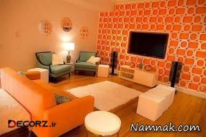 استفاده از دکوراسیون نارنجی در منزل استفاده از دکوراسیون نارنجی در منزل