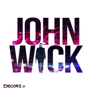 استیکر طرح JOHN WICK کد STF156