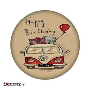 استیکر مدل Happy birthay کد ۳۷۳۵