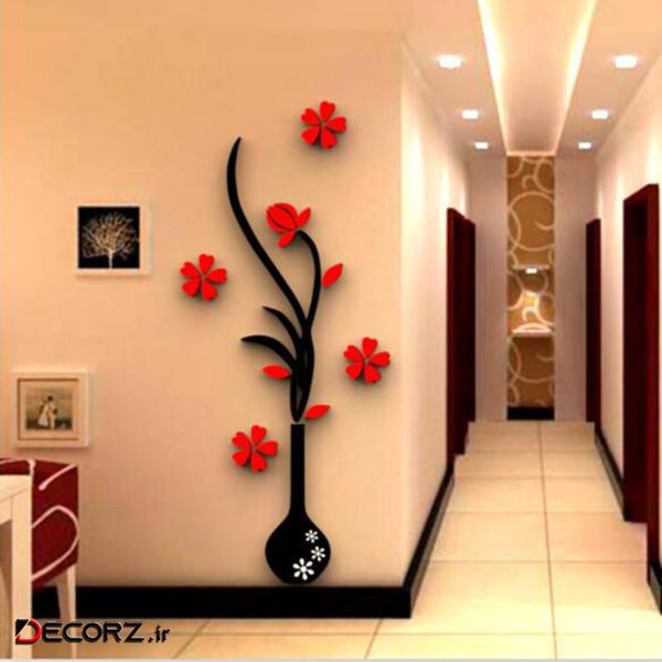 استیکر مدل گل و گلدان کد 2021 استیکر مدل گل و گلدان کد 2021