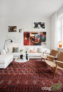 دکوراسیون اتاق پذیرایی ایرانی شیک و مدرن دکوراسیون اتاق پذیرایی ایرانی شیک و مدرن