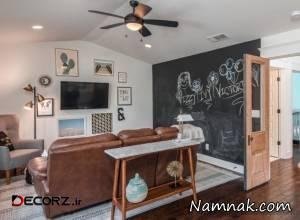 دکوراسیون خانه با استفاده از تخته سیاه دکوراسیون خانه با استفاده از تخته سیاه