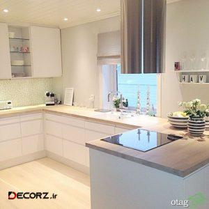 روش های تزیین فضای بالای کابینت با وسایل ساده دم دستی روش های تزیین فضای بالای کابینت با وسایل ساده دم دستی