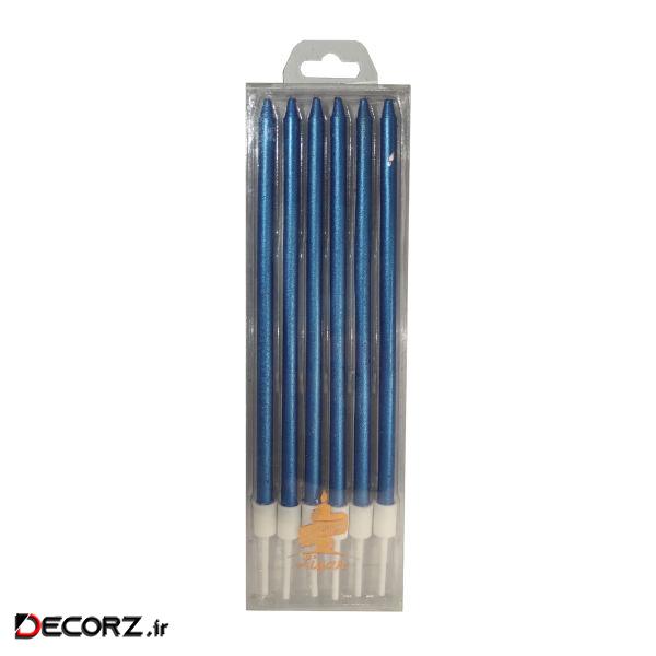 شمع تولد لیان مدل متالایز کد H2 بسته 6 عددی شمع تولد لیان مدل متالایز کد H2 بسته 6 عددی