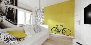 طراحی داخلی اتاق کودک با رنگ های فوق العاده شاد و روشن طراحی داخلی اتاق کودک با رنگ های فوق العاده شاد و روشن