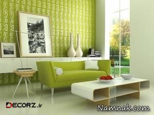 هارمونی رنگ فسفری در دکوراسیون آپارتمان + عکس هارمونی رنگ فسفری در دکوراسیون آپارتمان + عکس