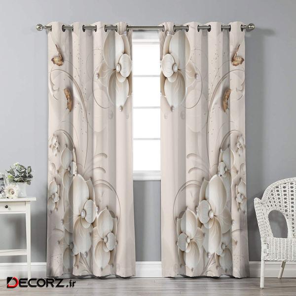 پرده نیروانا مدل pl1760 سایز 280 × 140 سانتی متر