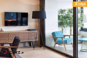 پنت هاوس دوبلکس با طراحی داخلی لوکس و مدرن پنت هاوس دوبلکس با طراحی داخلی لوکس و مدرن