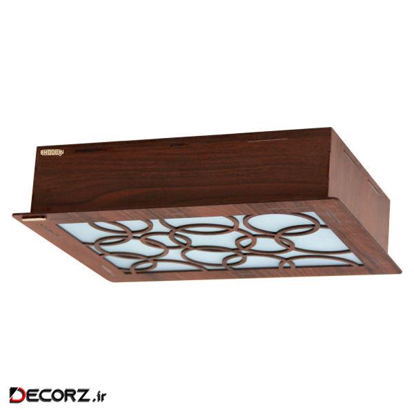 چراغ سقفی چوبین کد C 105 3CL