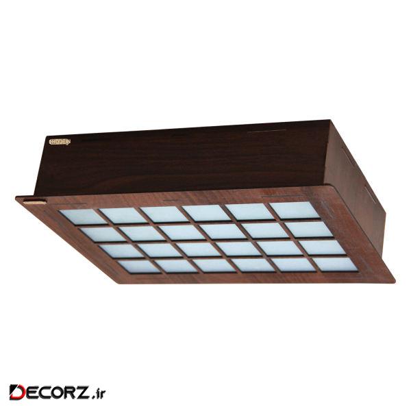 چراغ سقفی چوبین کد C 106 3CL