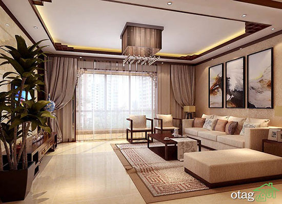 چگونه مدل پرده پذیرایی مدرن و شیکی برای خانه انتخاب کنیم