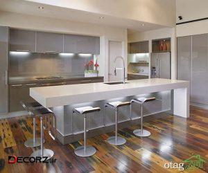 ۳۲ مدل صفحه کابینت کوارتز بسیار شیک و زیبا ۳۲ مدل صفحه کابینت کوارتز بسیار شیک و زیبا