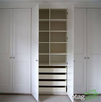 کمد دیواری اتاق خواب چه ویژگی هایی دارد؟  [ 8 نمونه ساده]