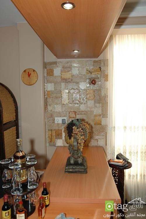 انواع عکس و مدل سنگ آنتیک آشپزخانه مدرن و شیک