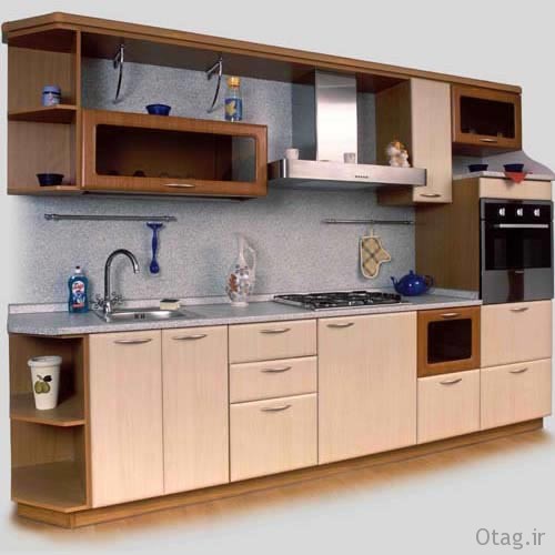 انواع مدل کابینت فلزی در دکوراسیون آشپزخانه مدرن