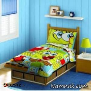 دکوراسیون اتاق کودک با تم باب اسفنجی + تصاویر دکوراسیون اتاق کودک با تم باب اسفنجی + تصاویر